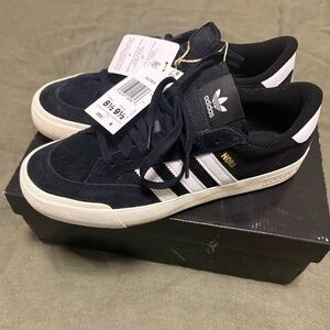 Adidas Nora Skate Shoes in Black & White